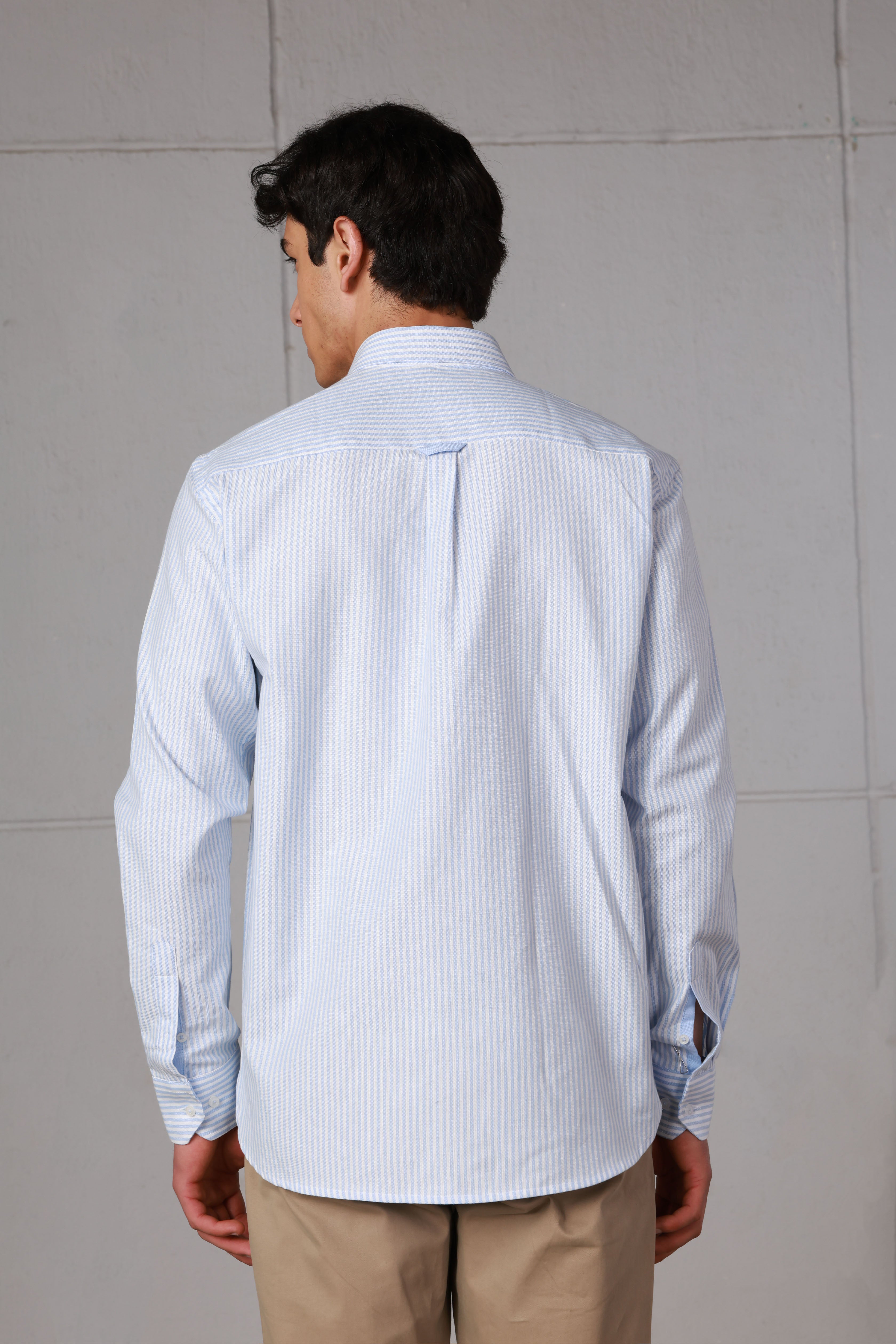 The Heritage Light Blue Oxford