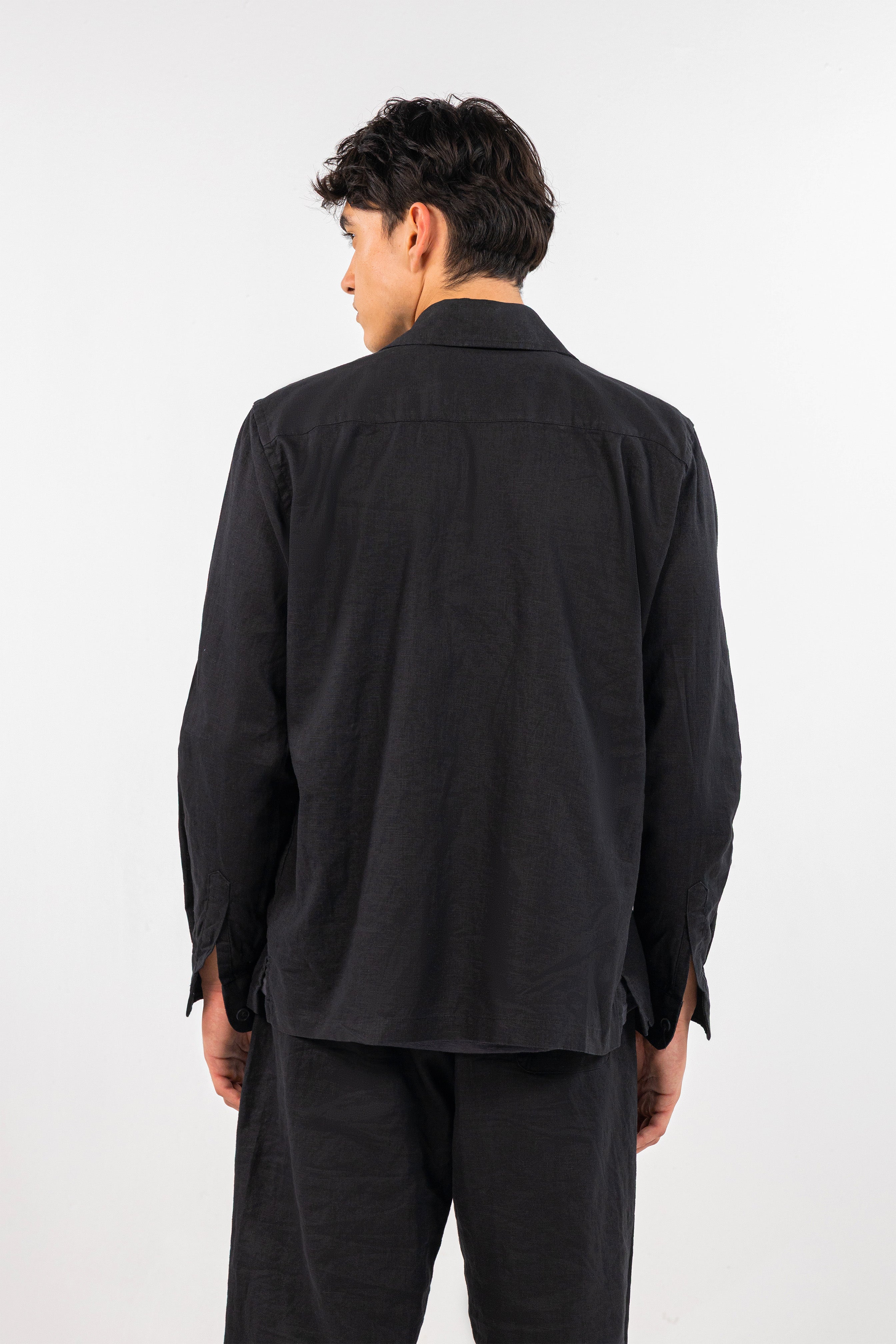 Black Linen Set
