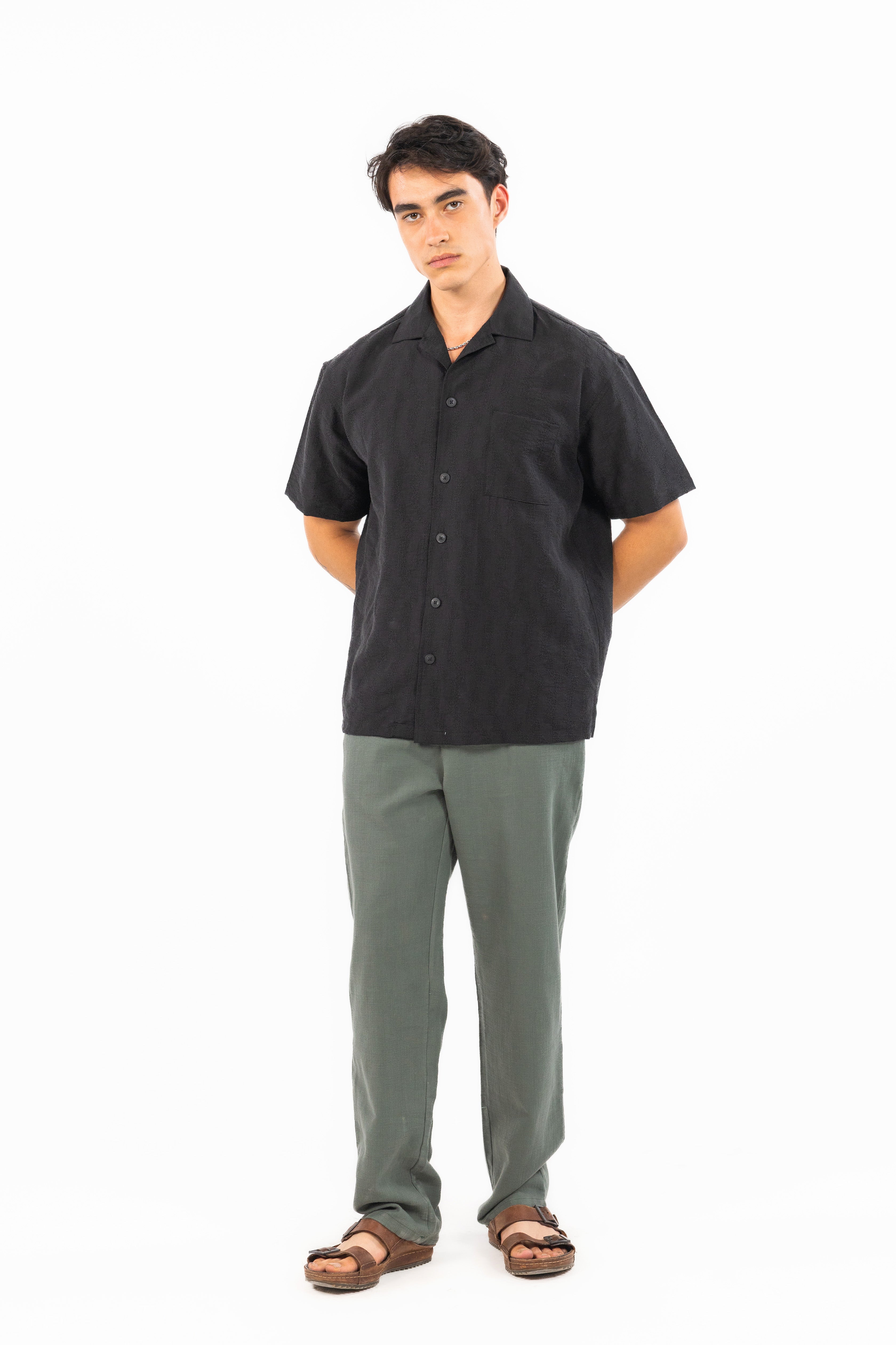 Black Horizon Summer Shirt