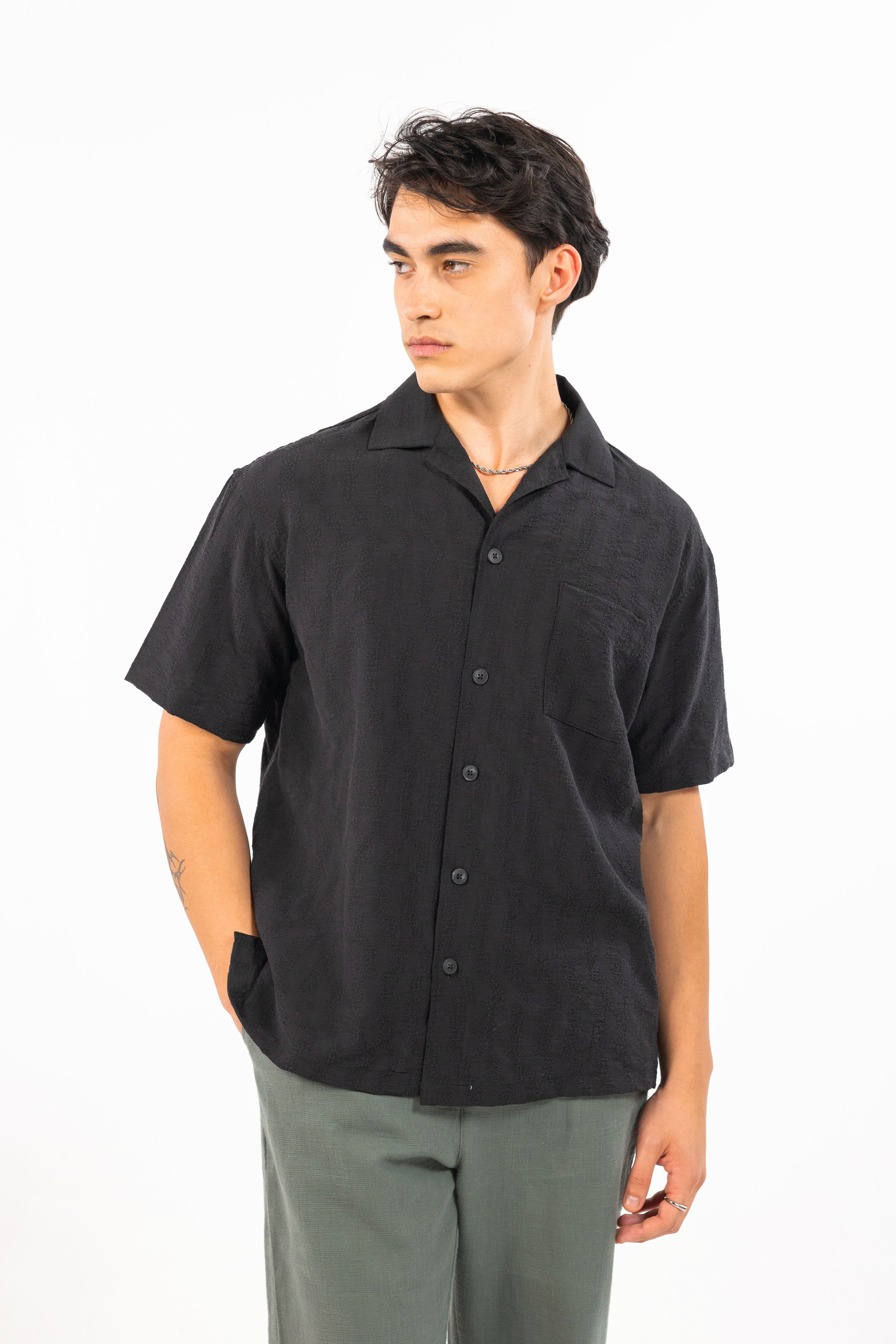 Black Horizon Summer Shirt