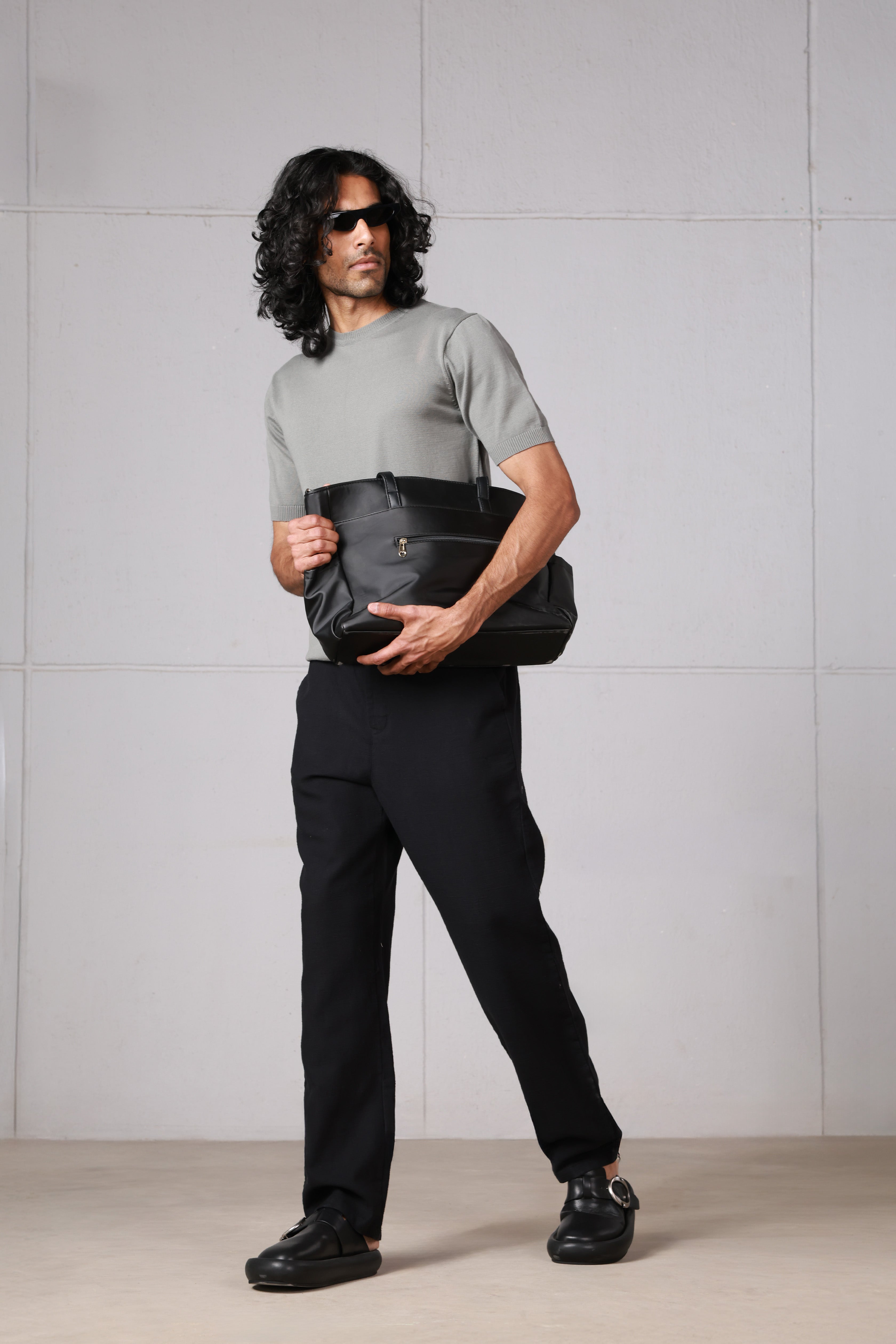 Olive Knit T-Shirt
