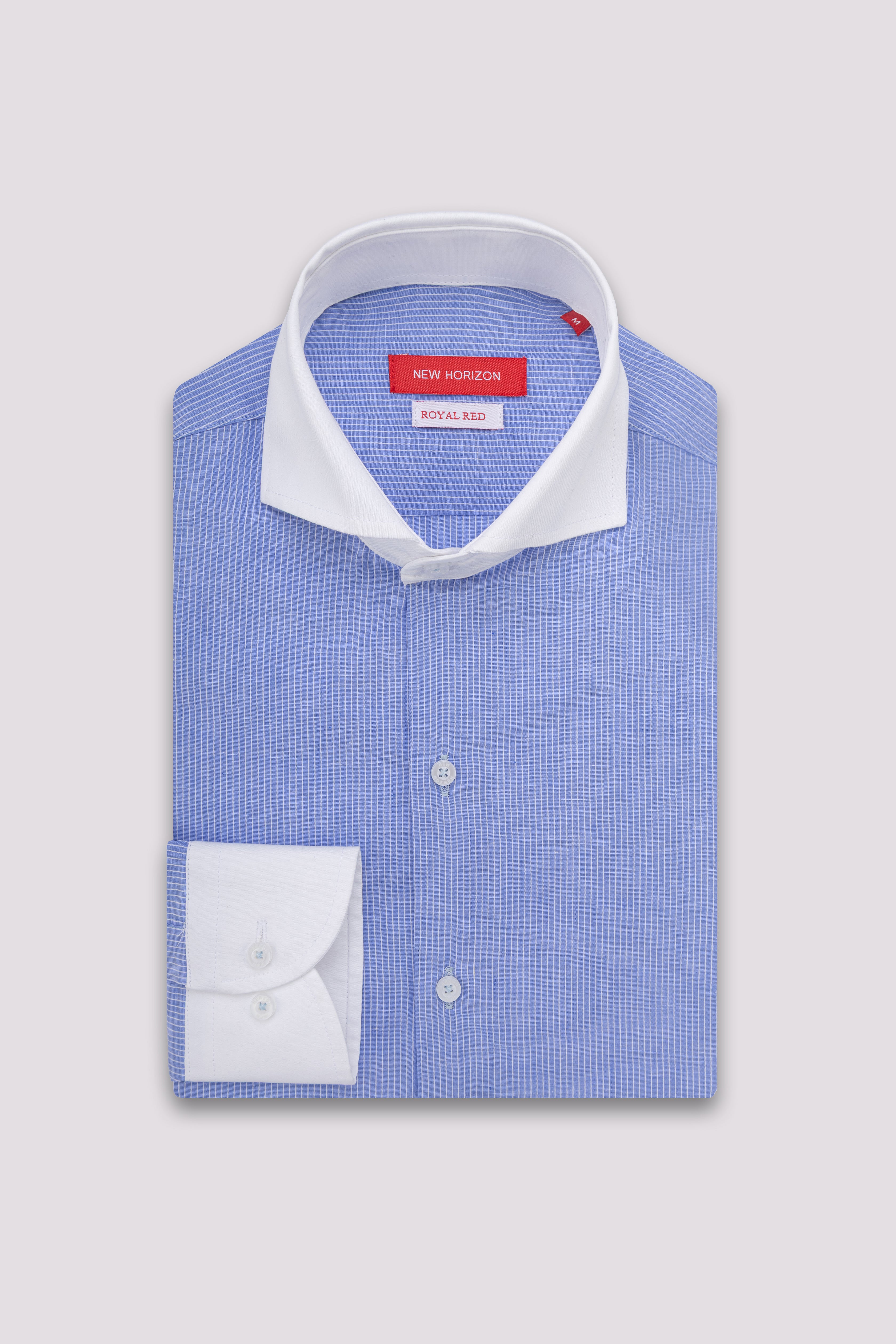 Blue Striped Cutaway Signature Shirt