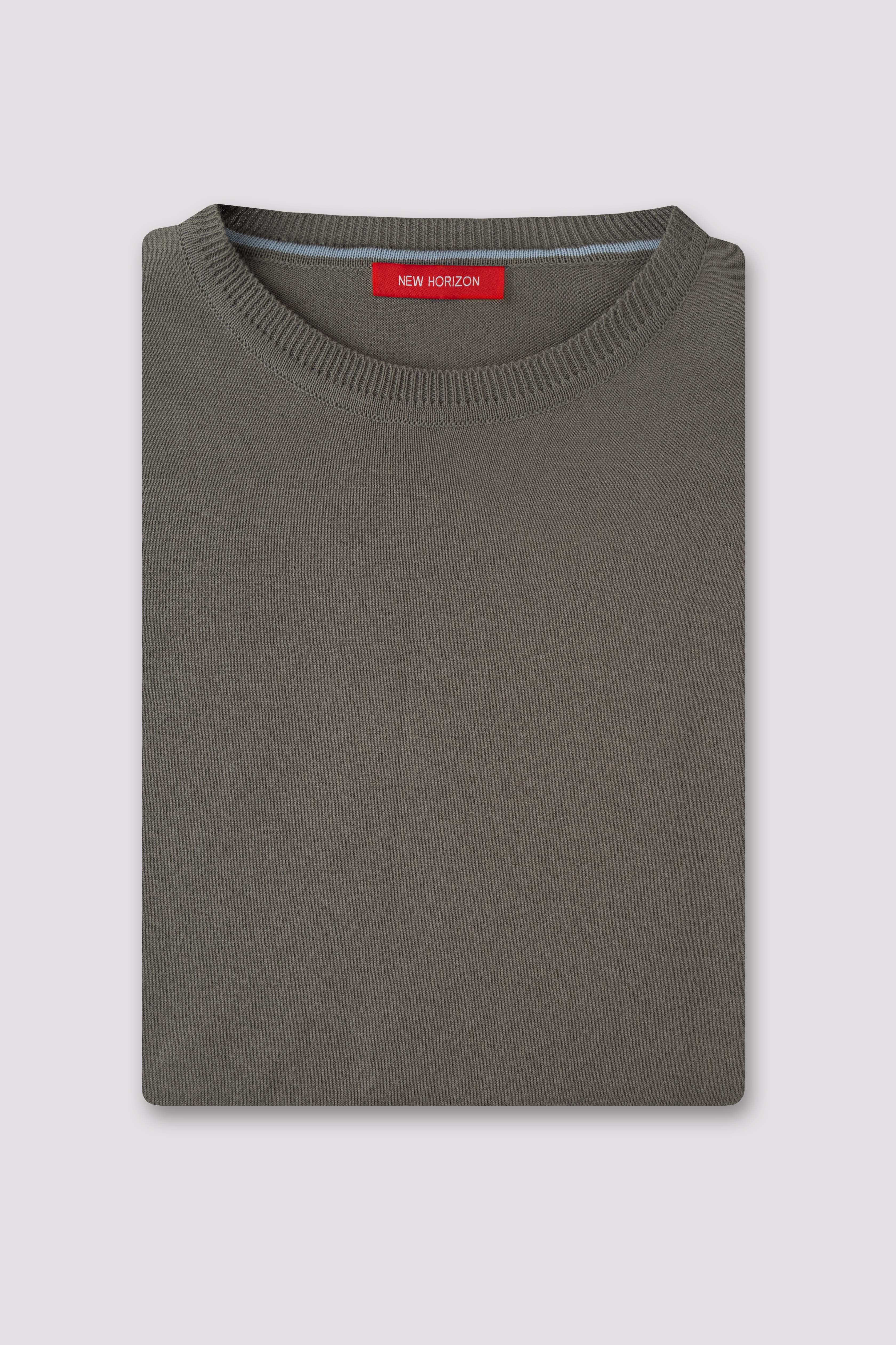 Olive Knit T-Shirt