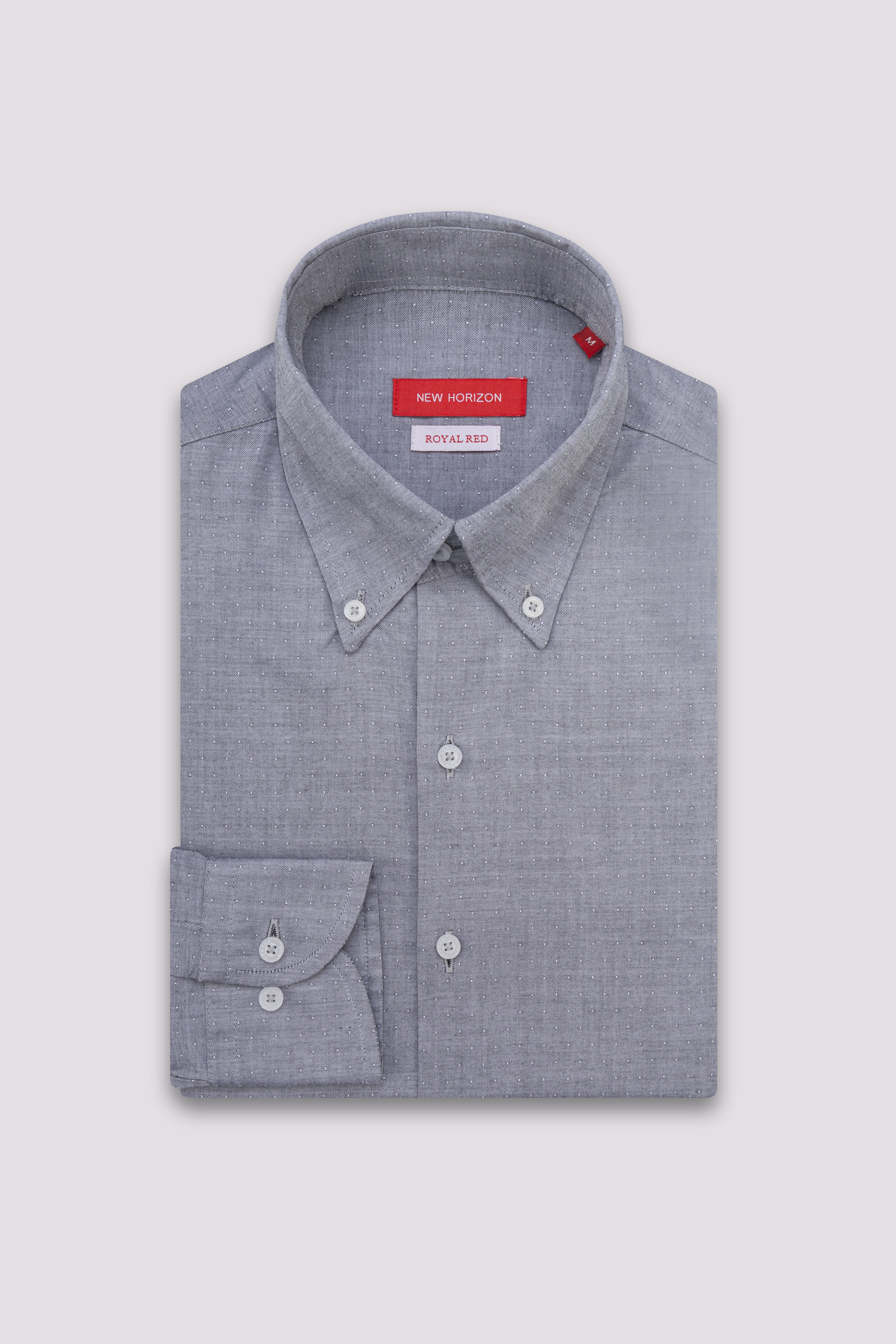 Micro Print Poplin Shirt