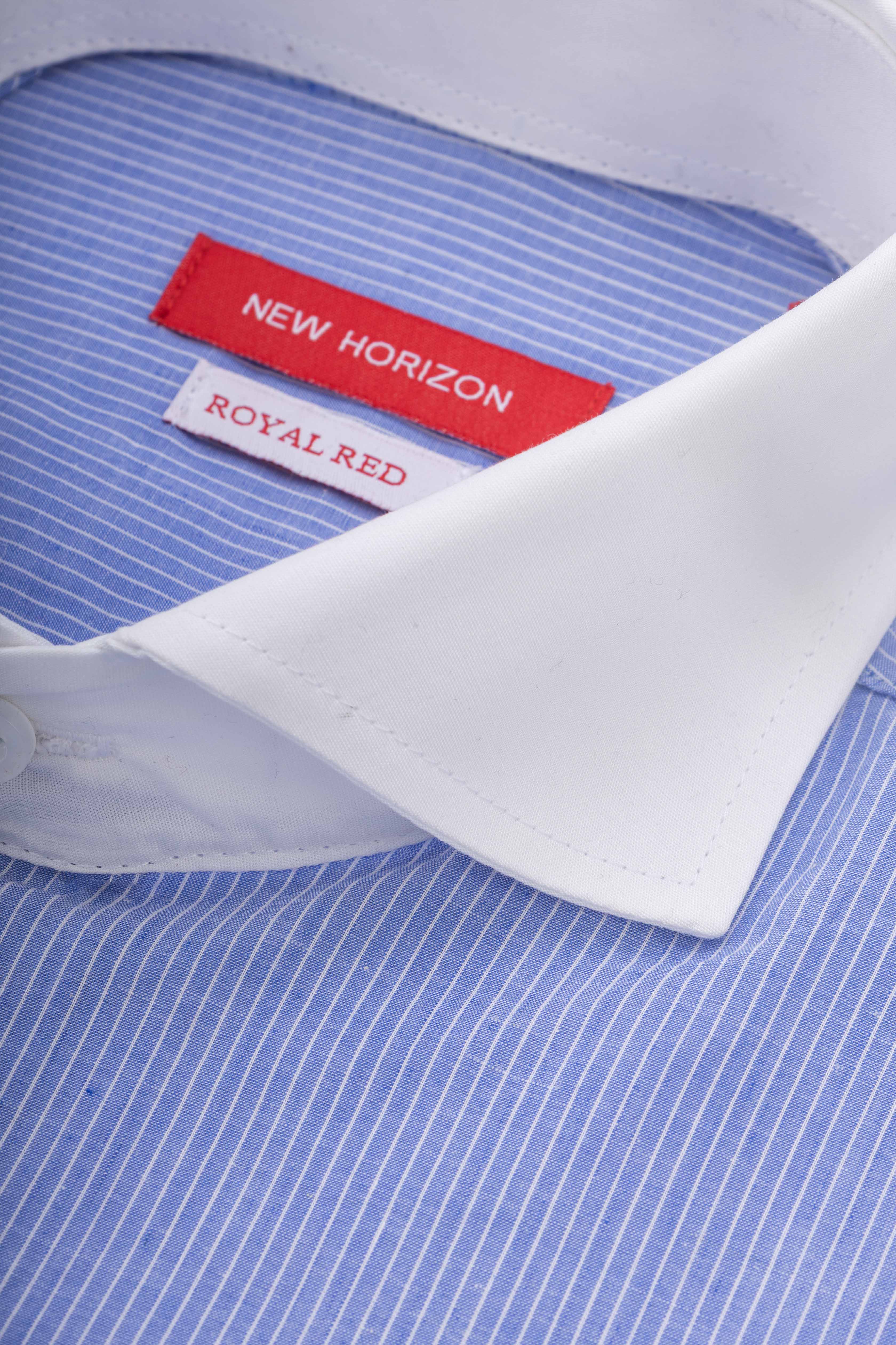 Blue Striped Cutaway Signature Shirt