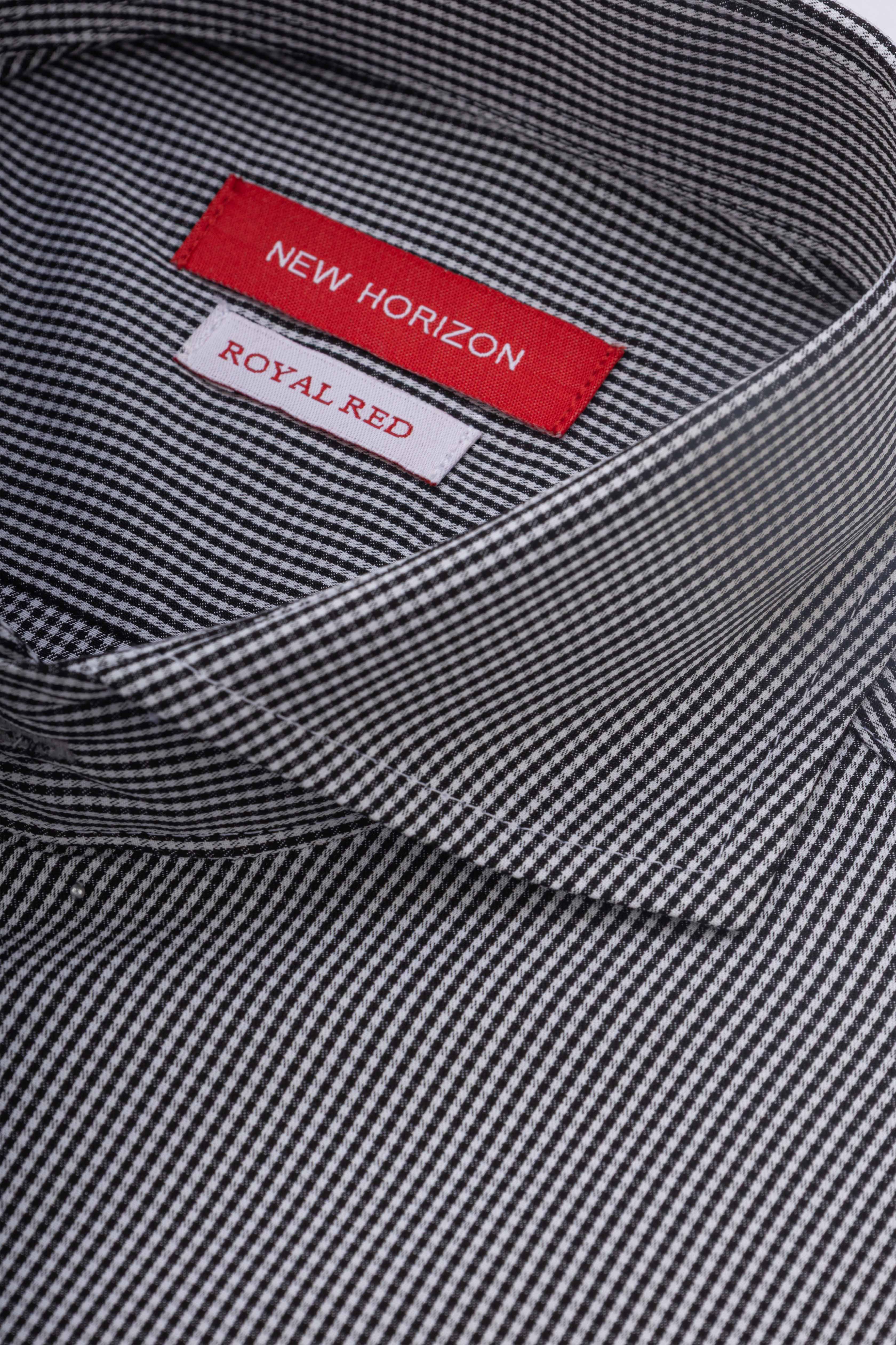 Black Checkered Classic Shirt
