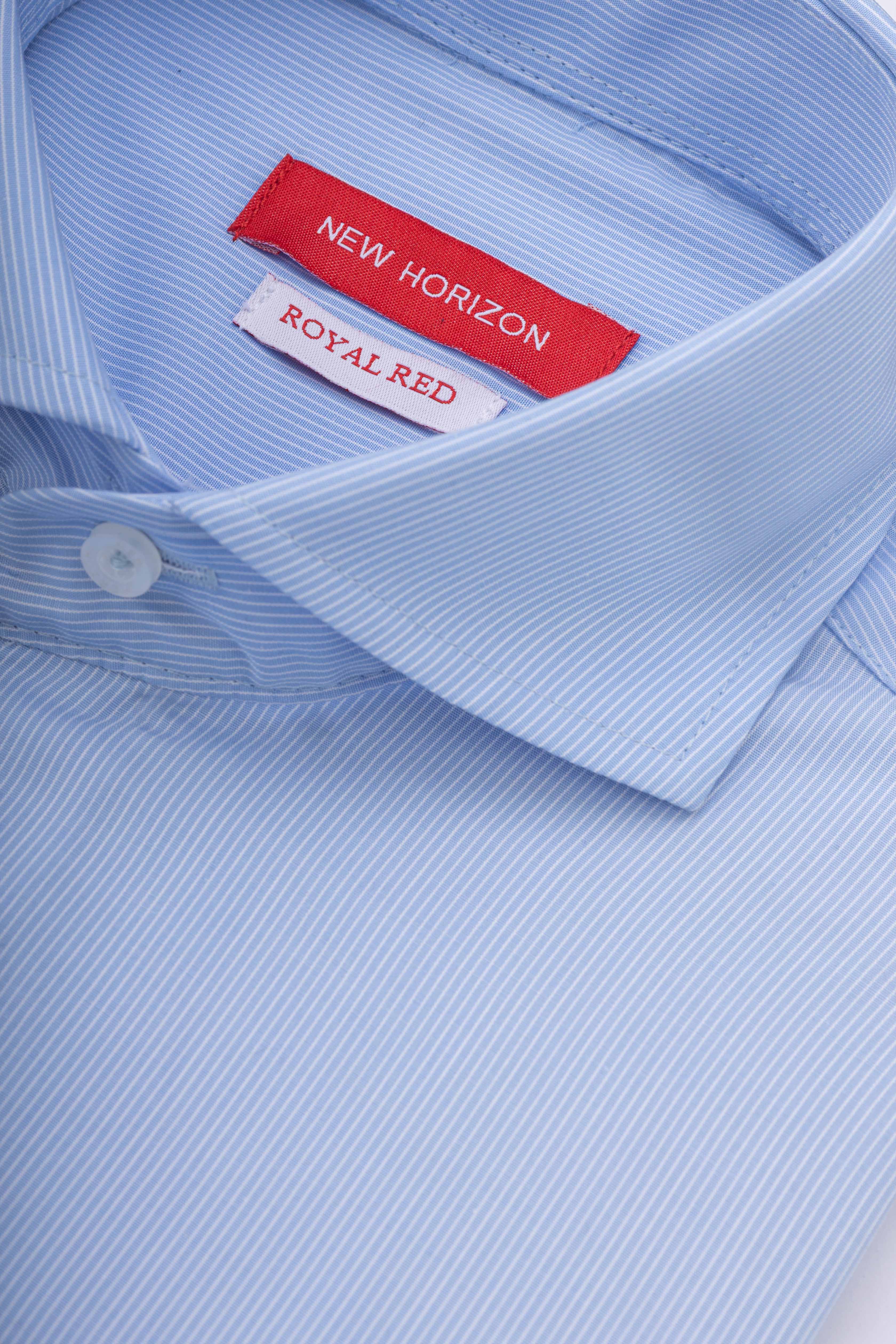 Fine Striped Poplin Shirt
