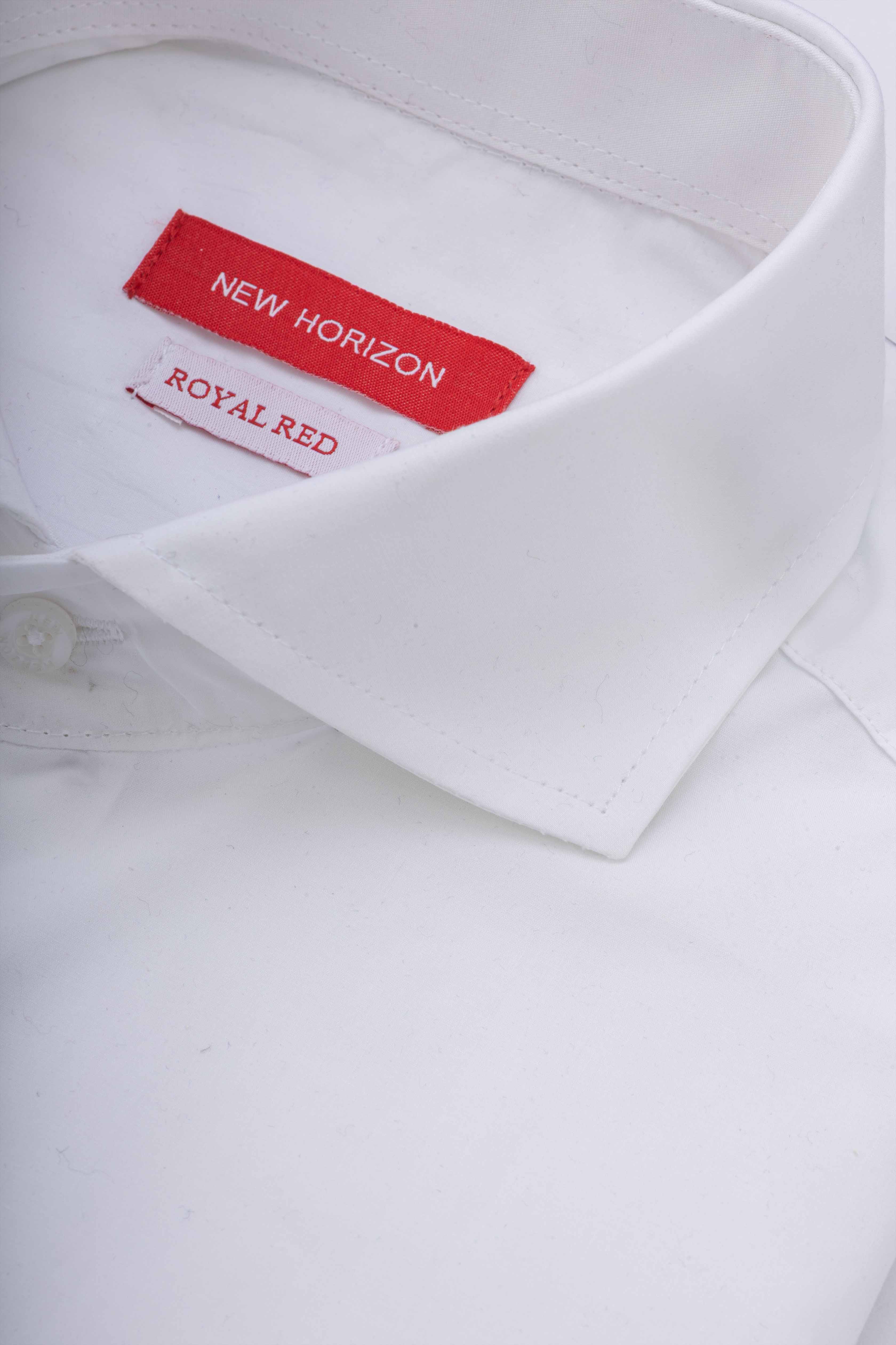 White Solid Signature Shirt