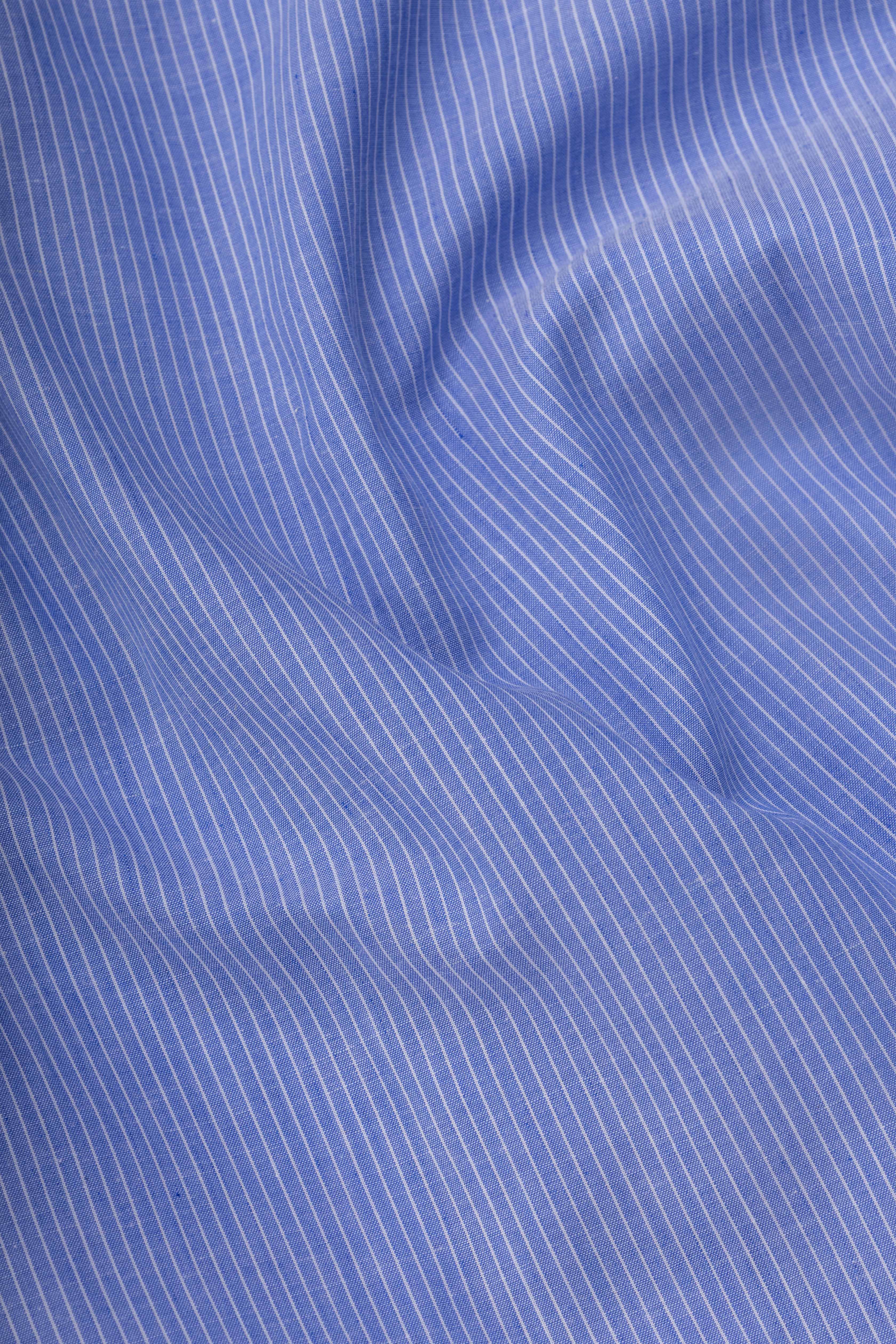 Blue Striped Cutaway Signature Shirt