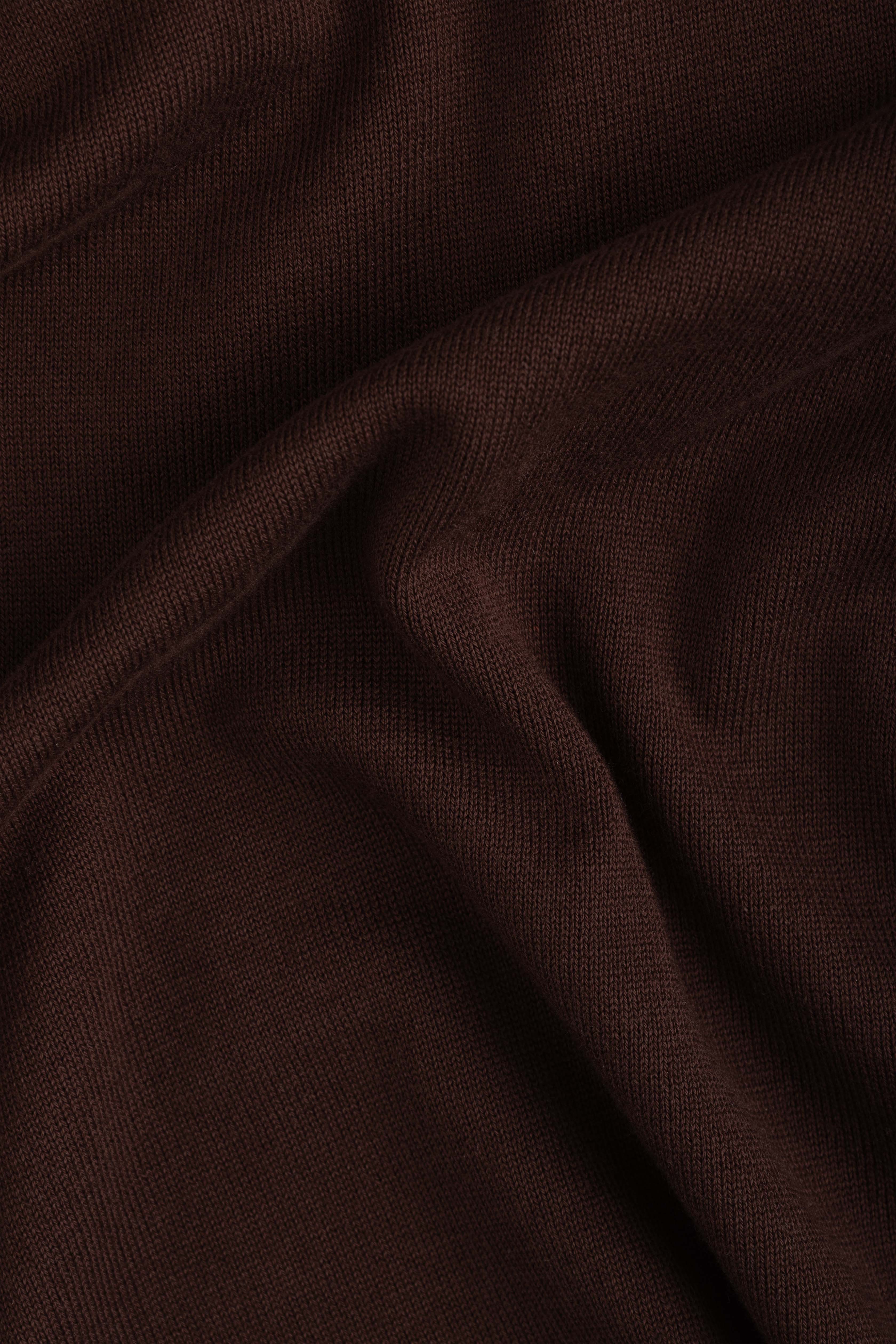 Brown Knit T-Shirt