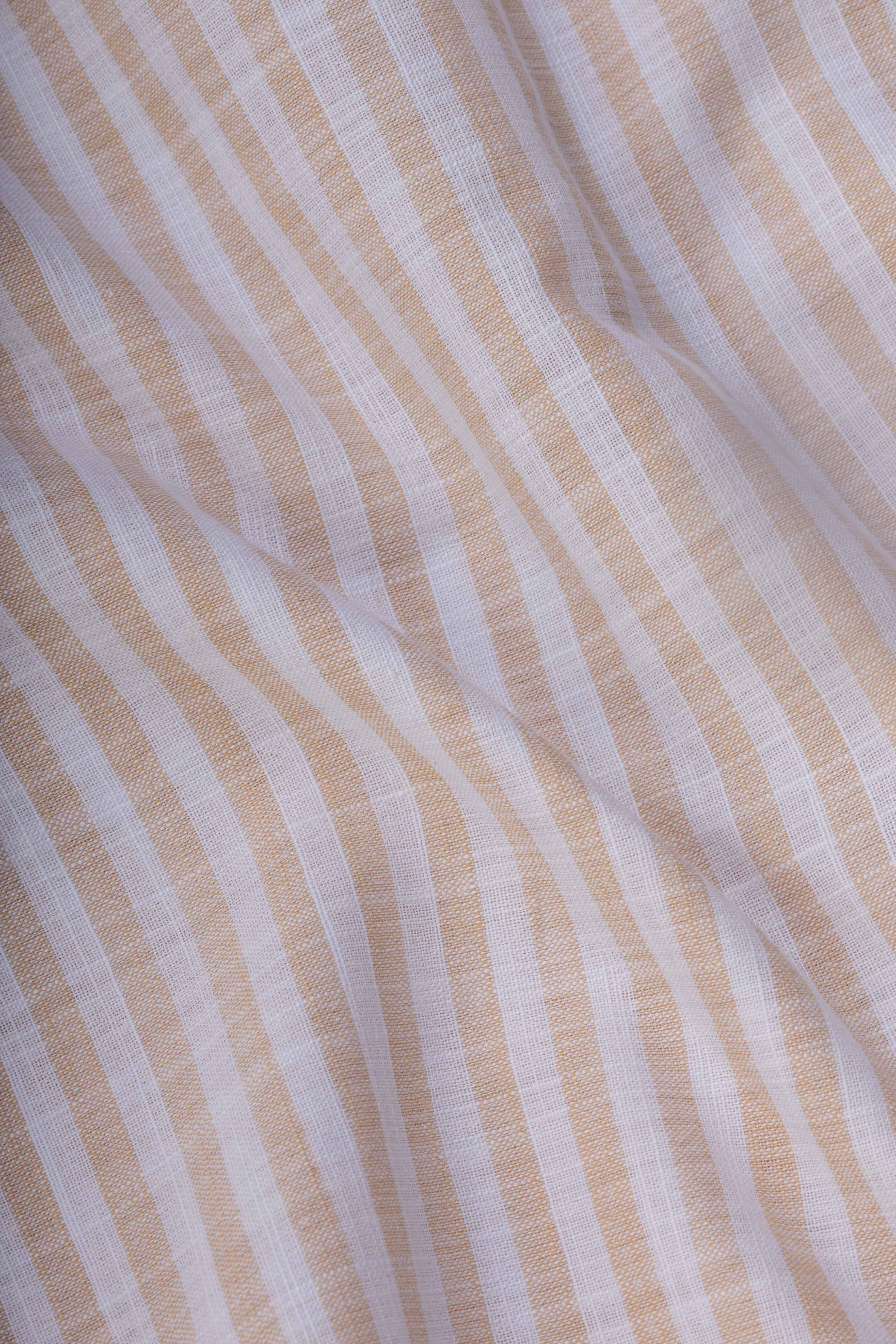 Beige Light Weave Cotton Shirt