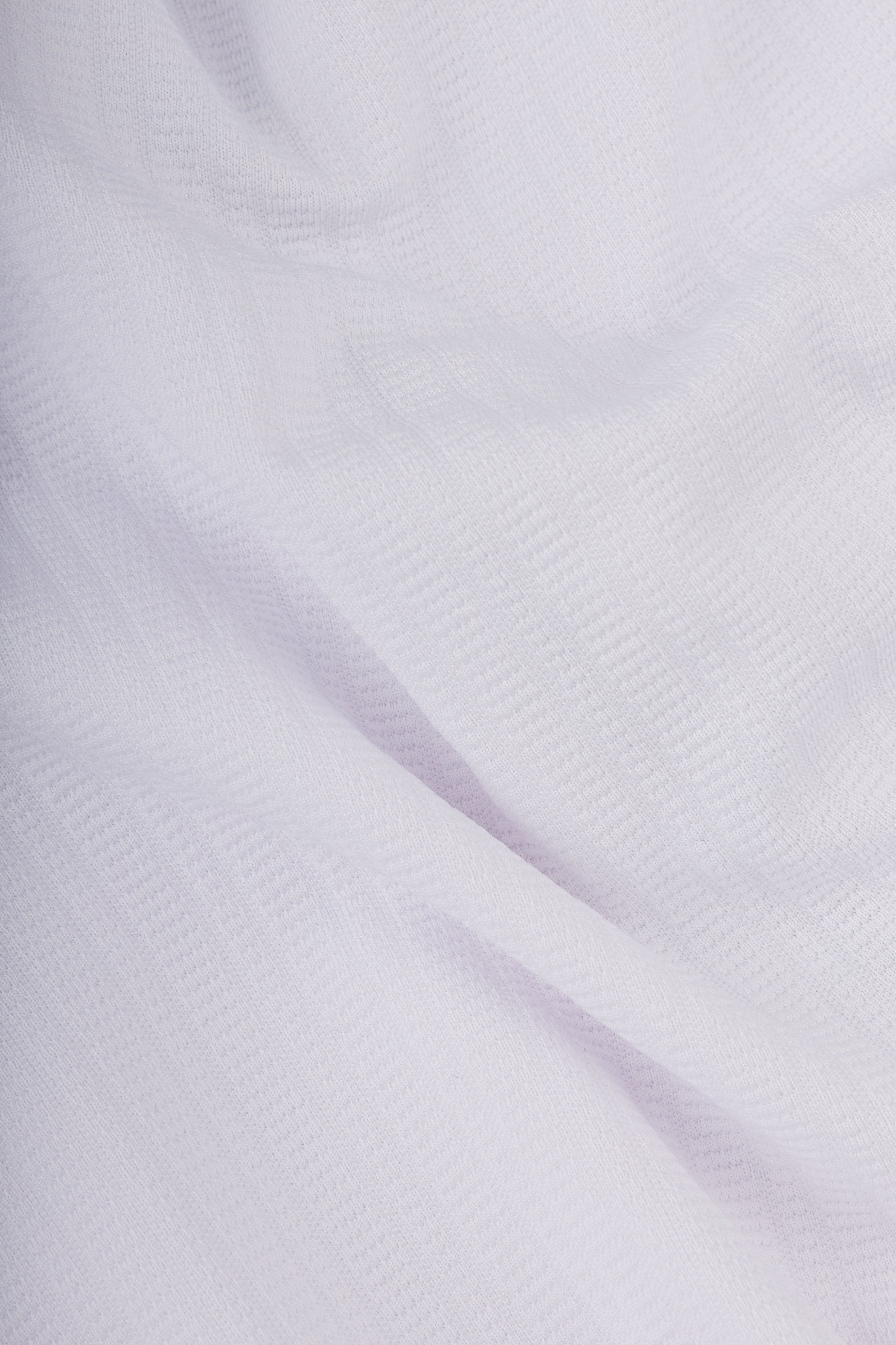 White Technical Zip-Up Polo Shirt