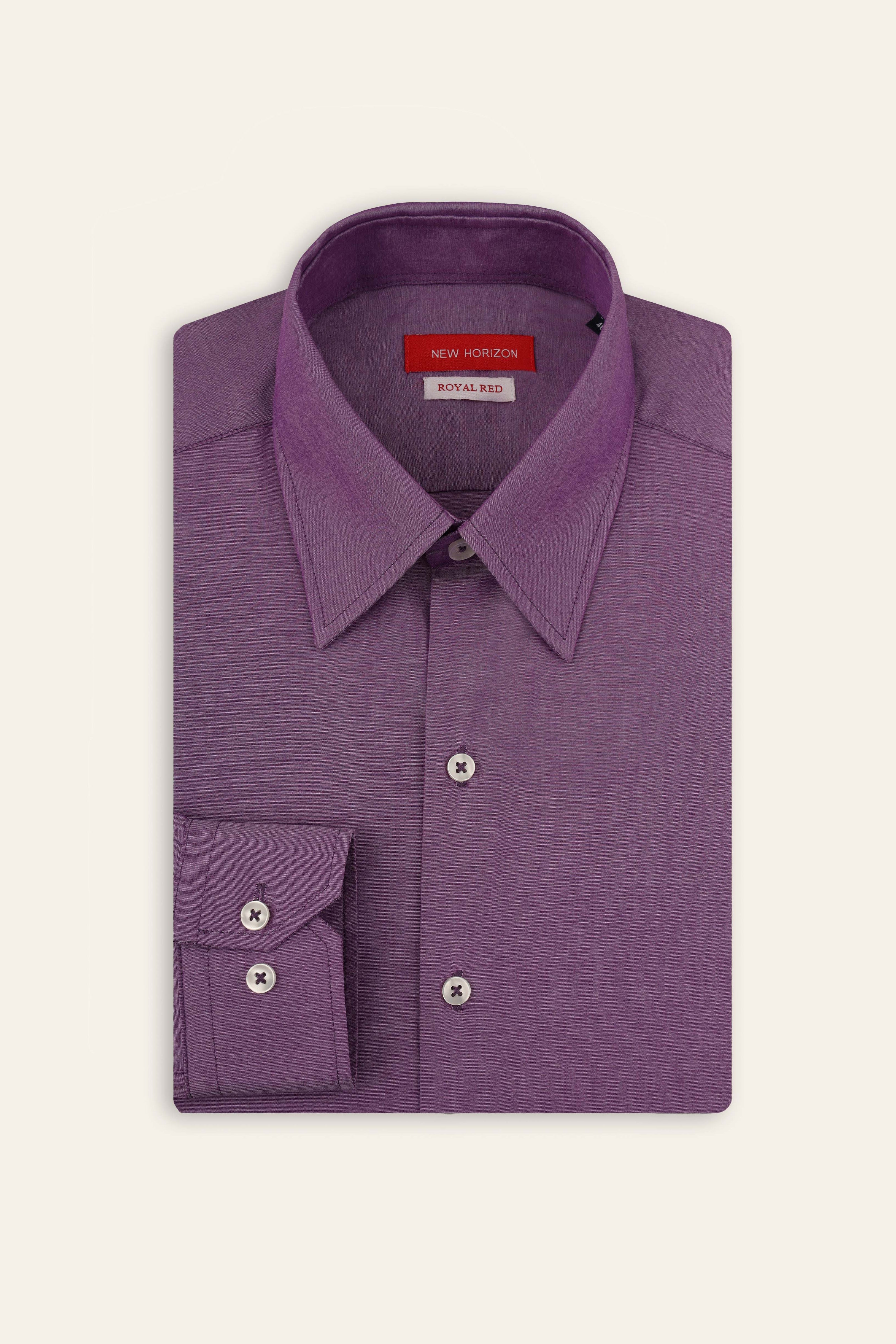Violet Classic Dress Shirt