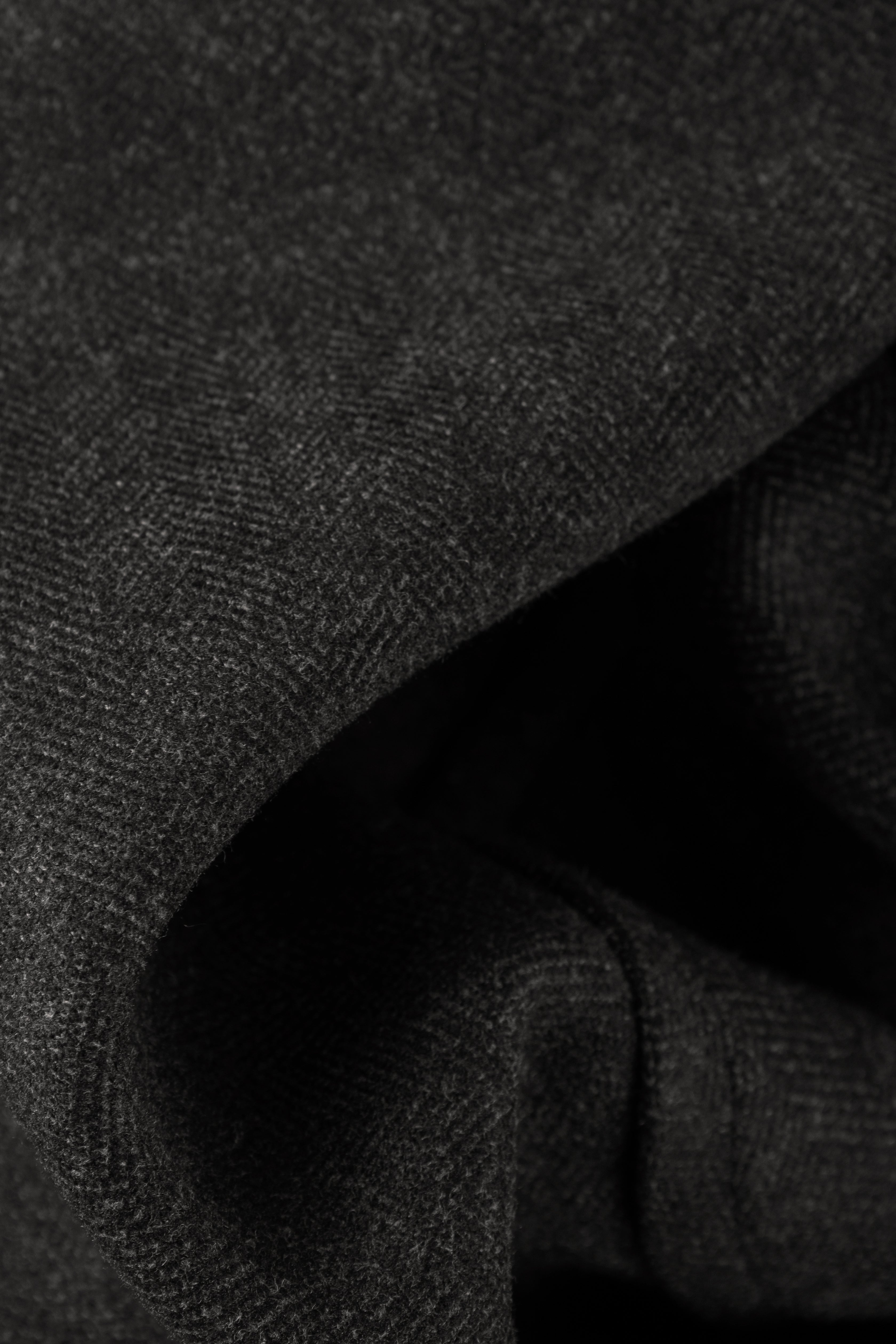 Black Regular Fit Coat