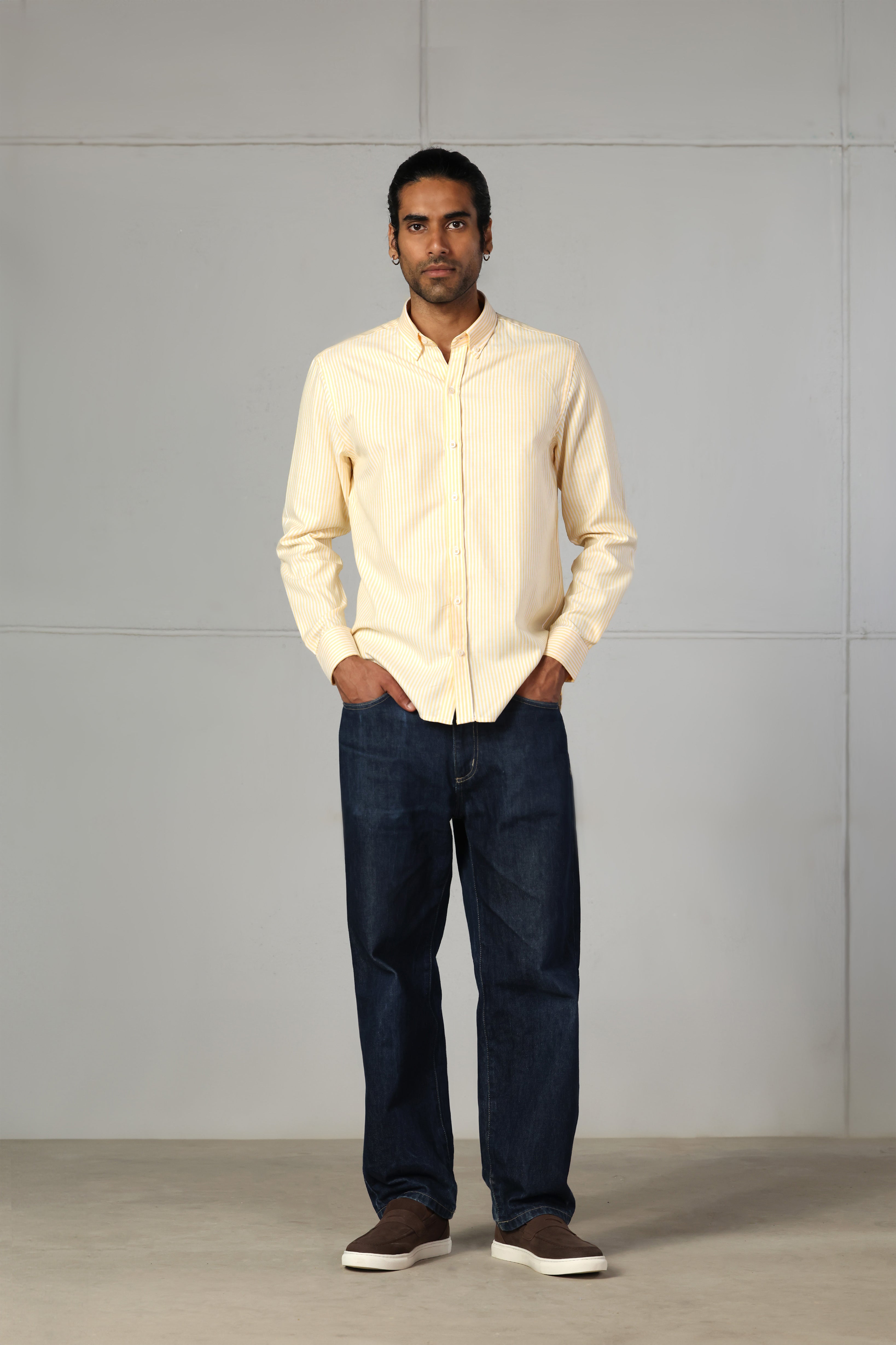 The Heritage Yellow Oxford