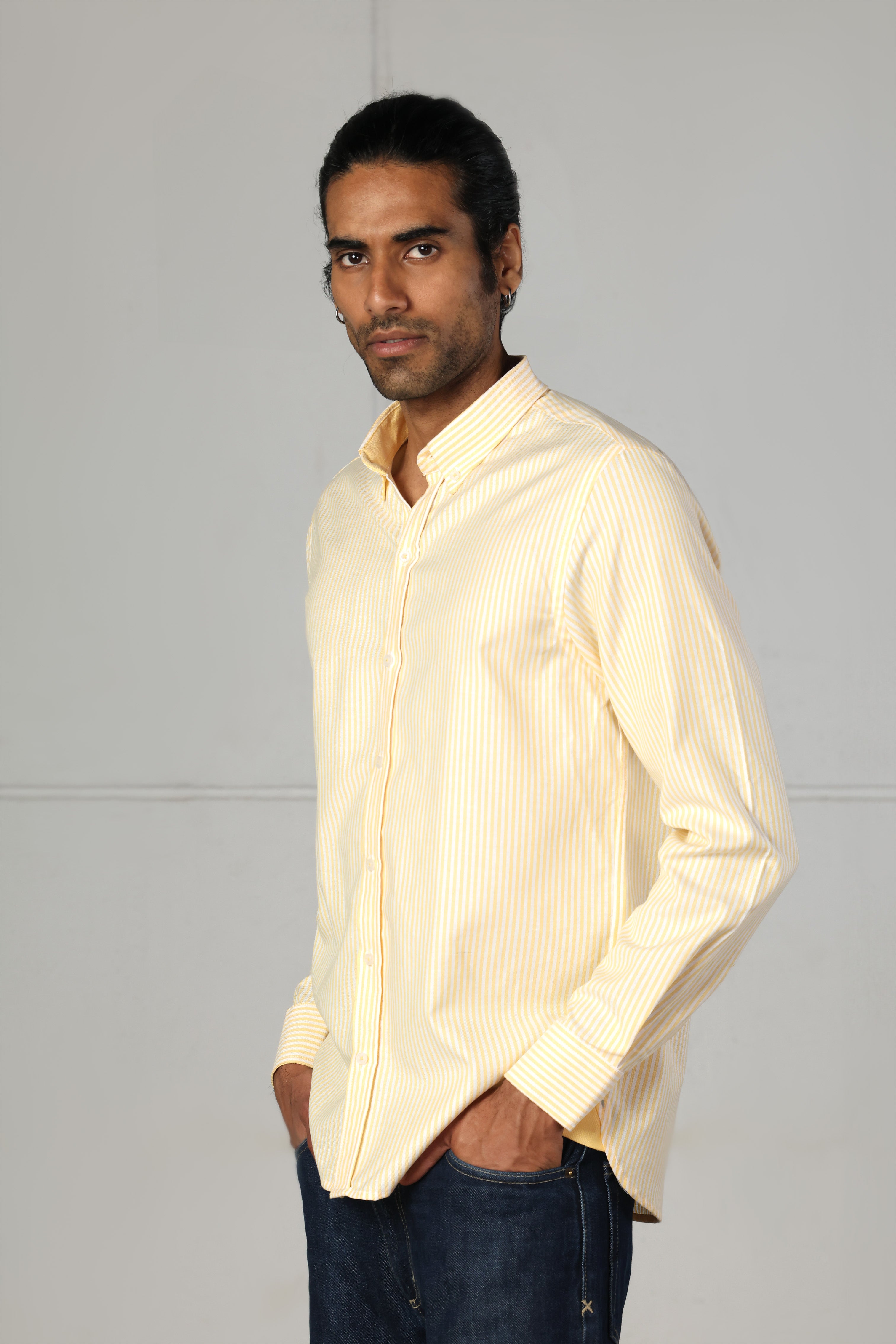 The Heritage Yellow Oxford