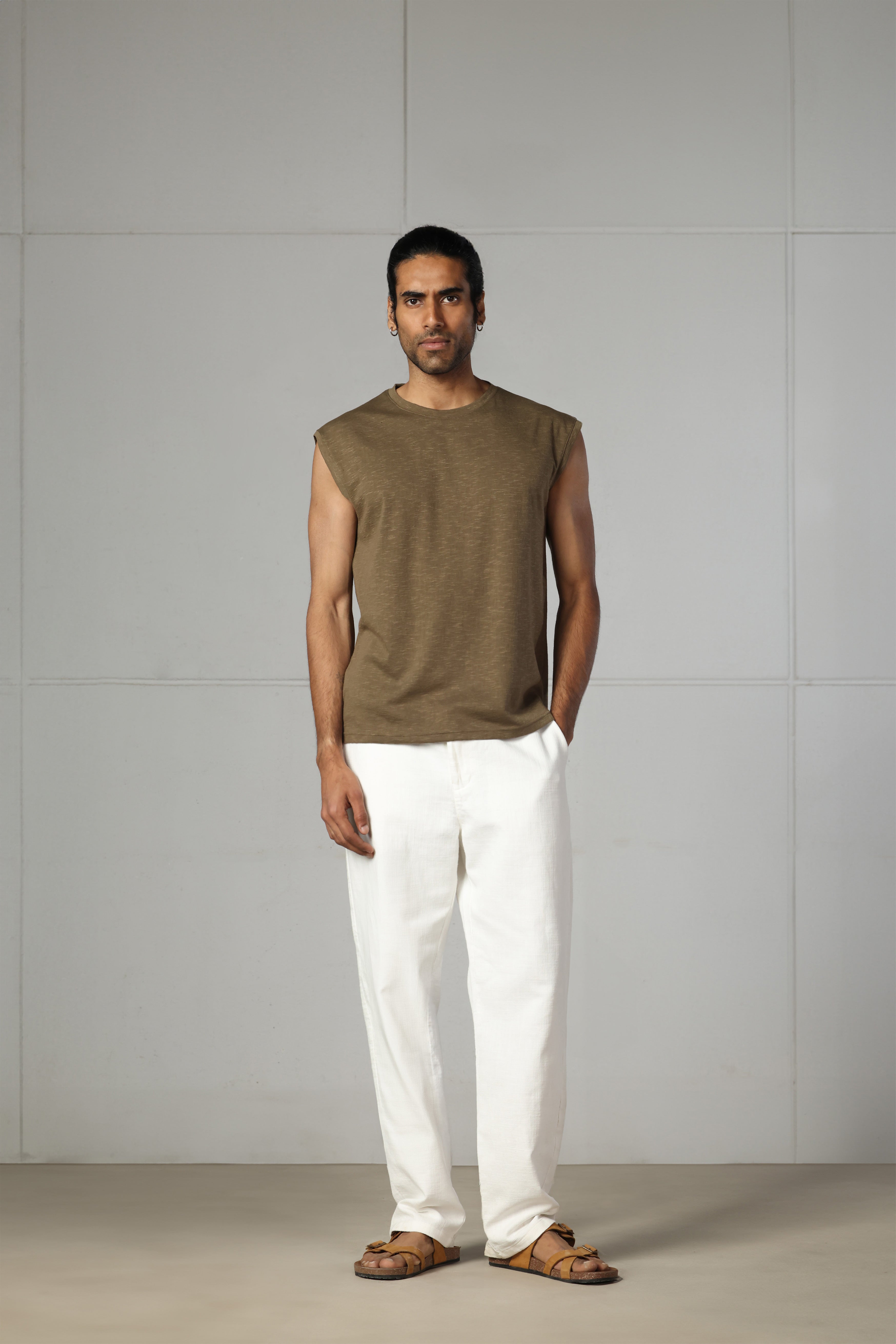 Brown Tank Top