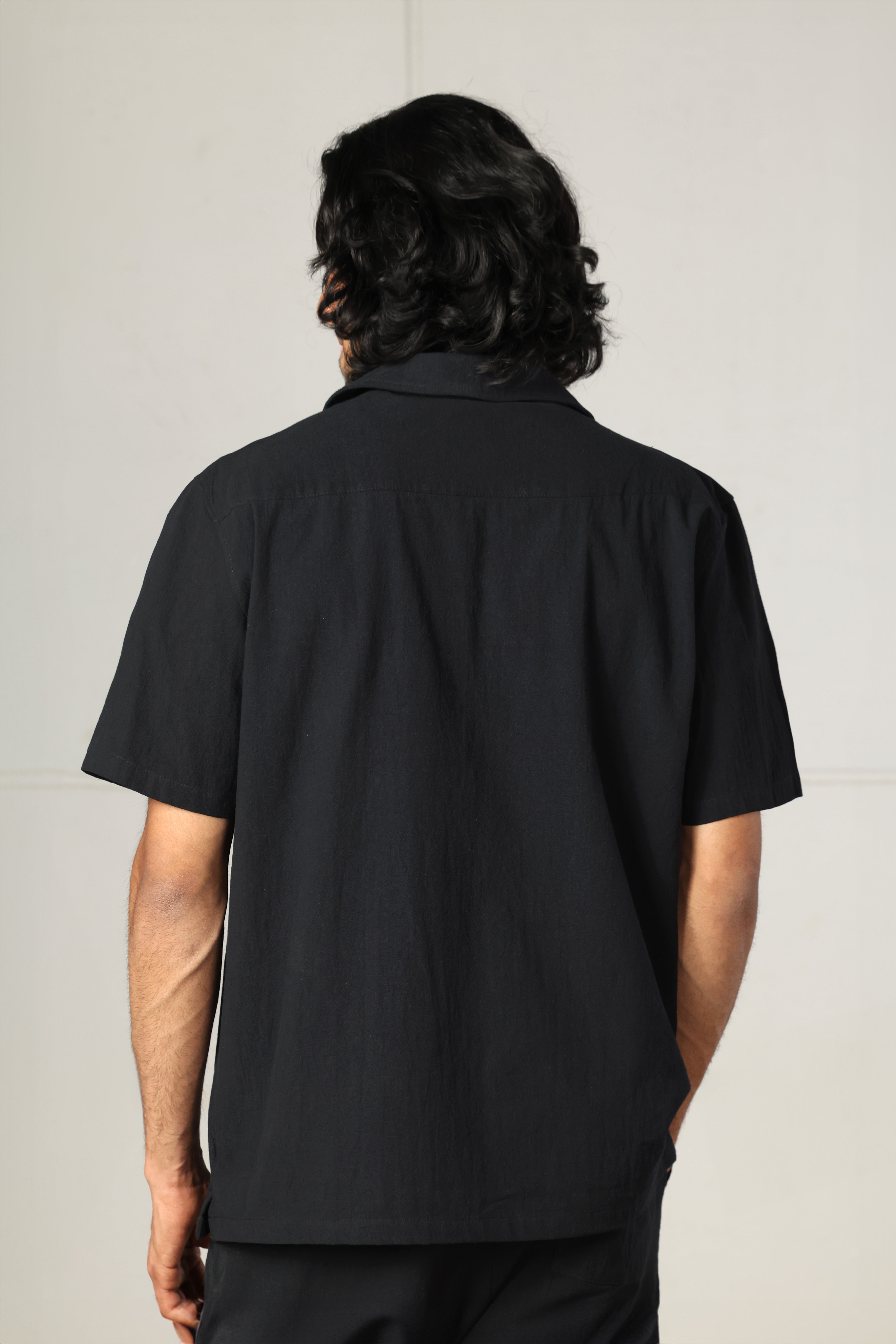 Black Cotton Set – Relaxed Fit