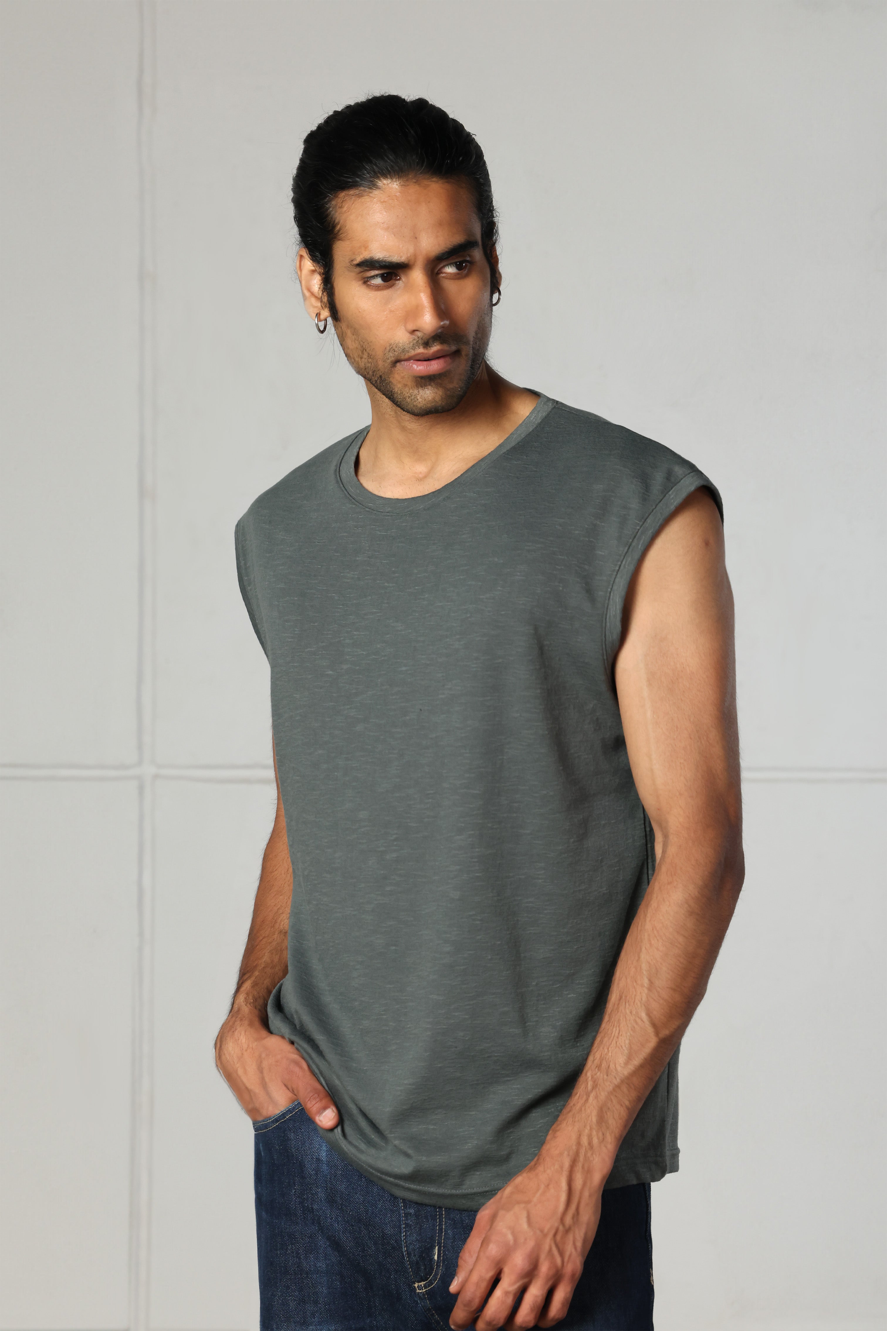 Olive Tank Top