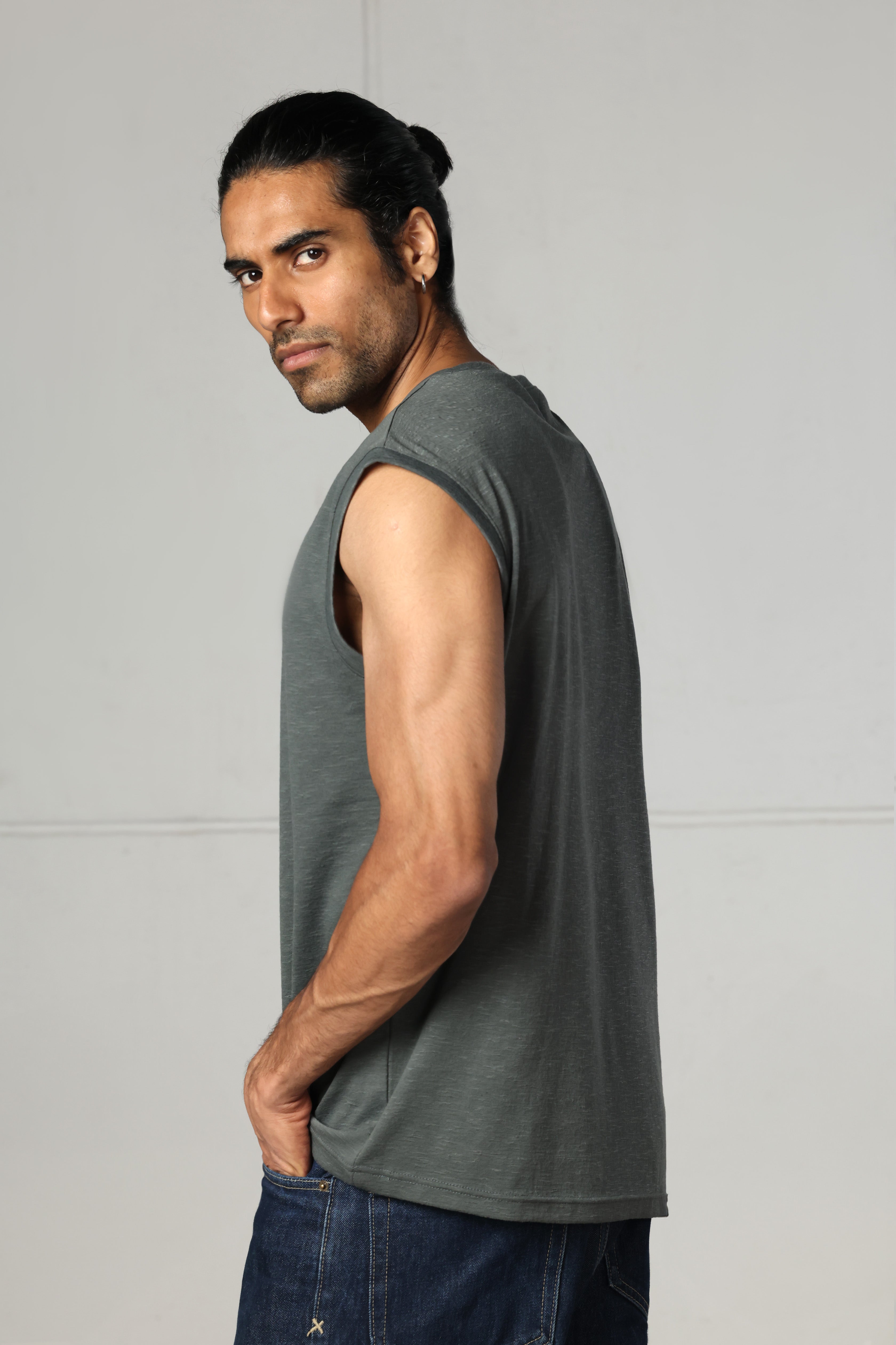 Olive Tank Top