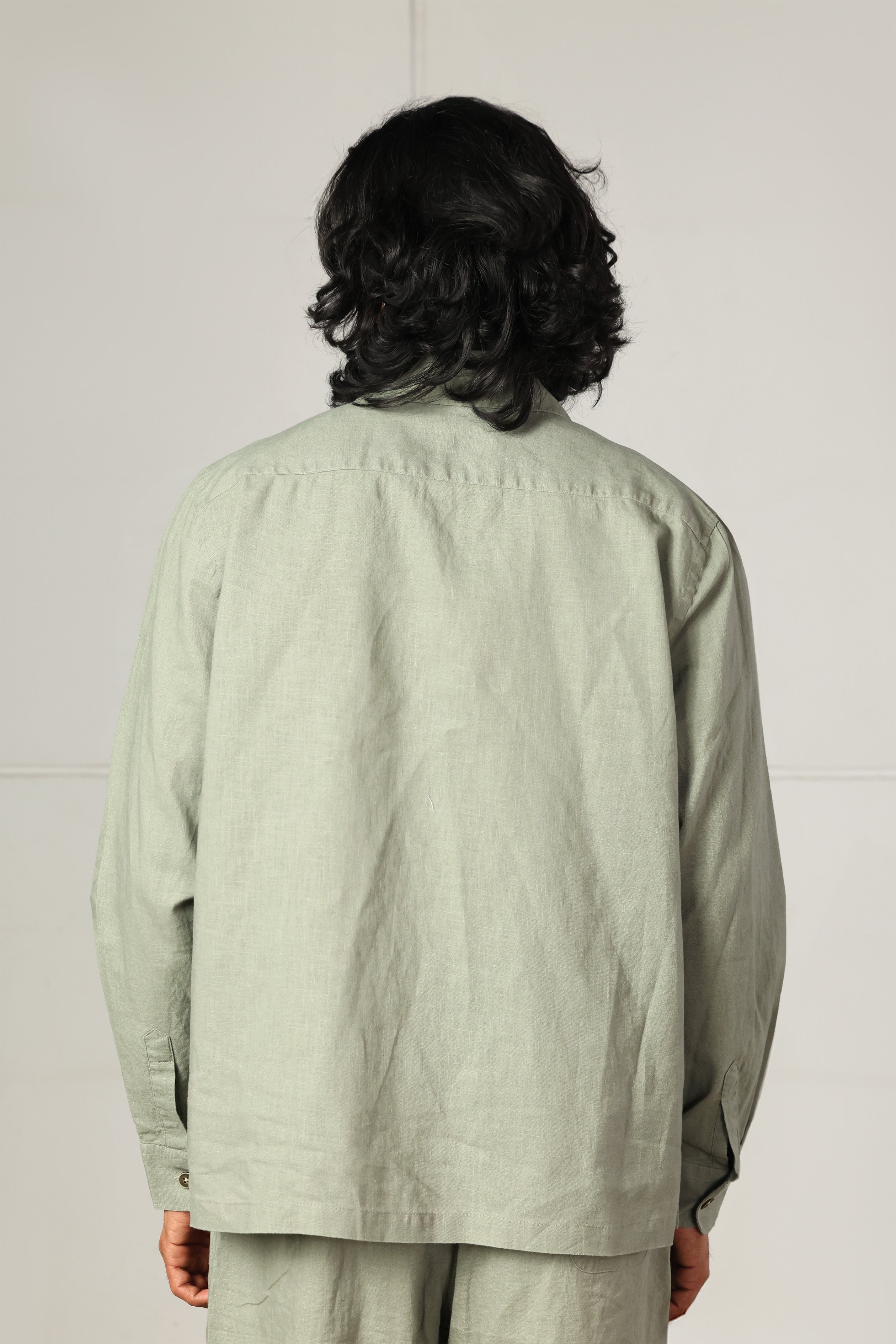 Olive Linen Set