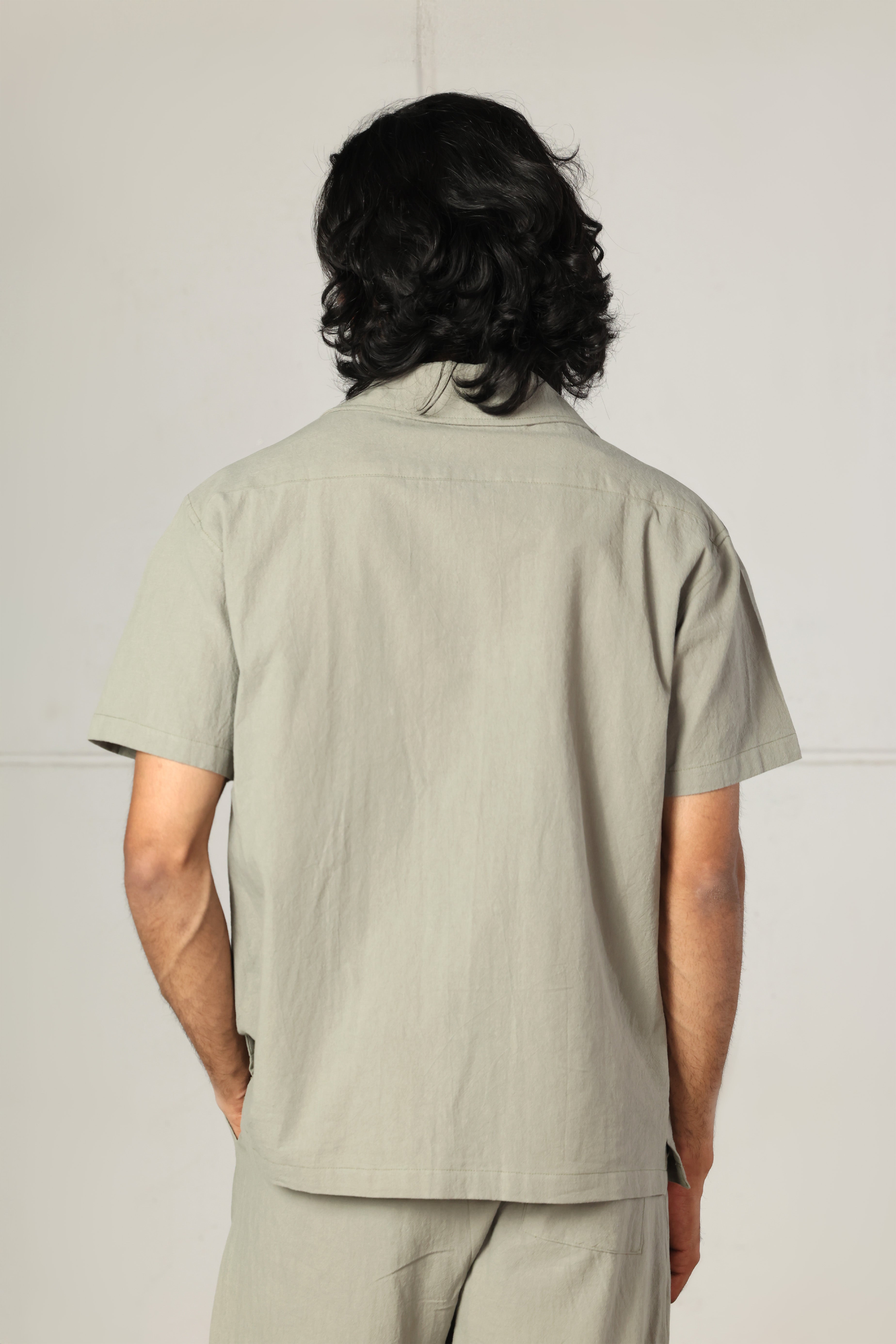 Olive Cotton Set – Relaxed Fit