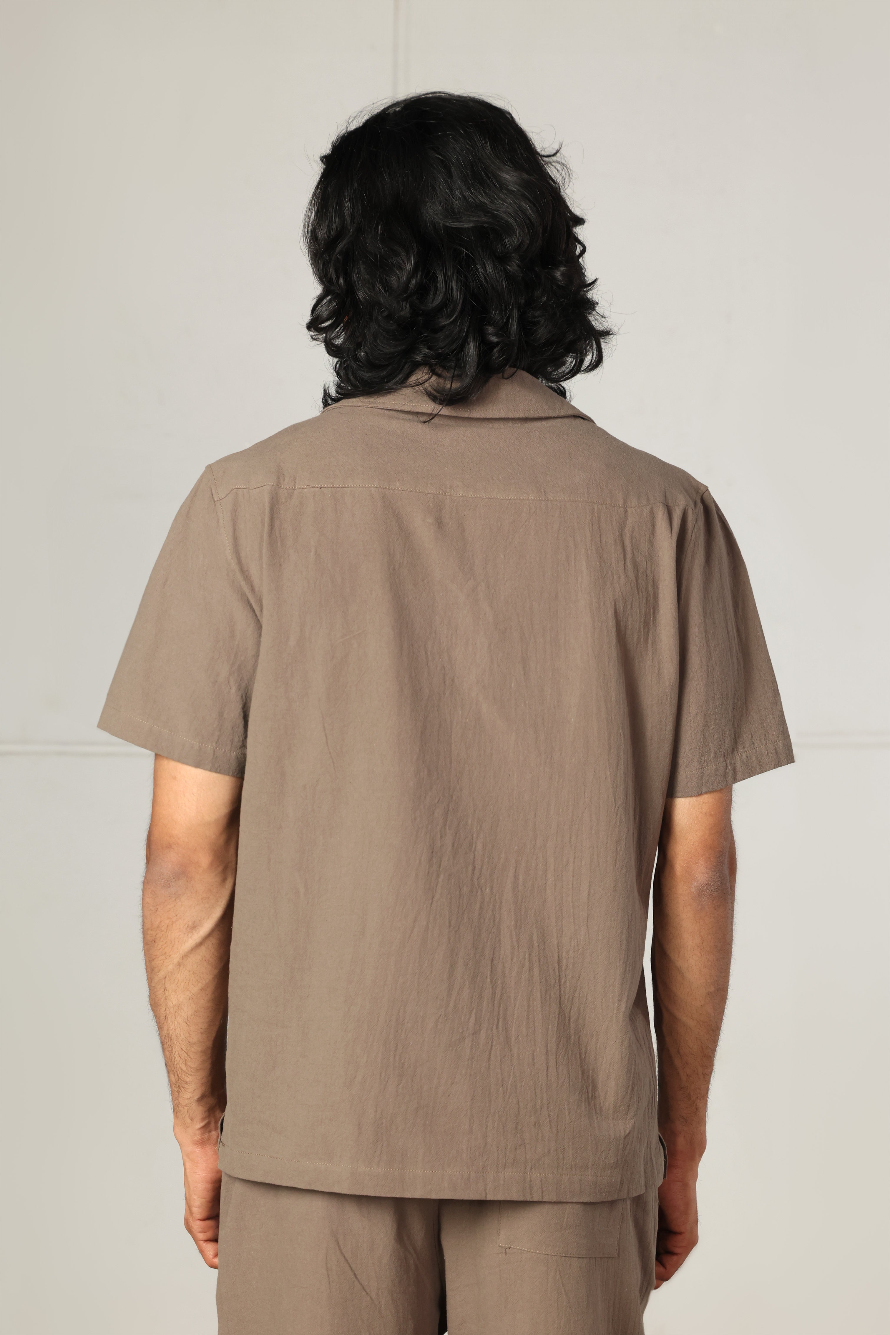 Brown Cotton Set – Relaxed Fit