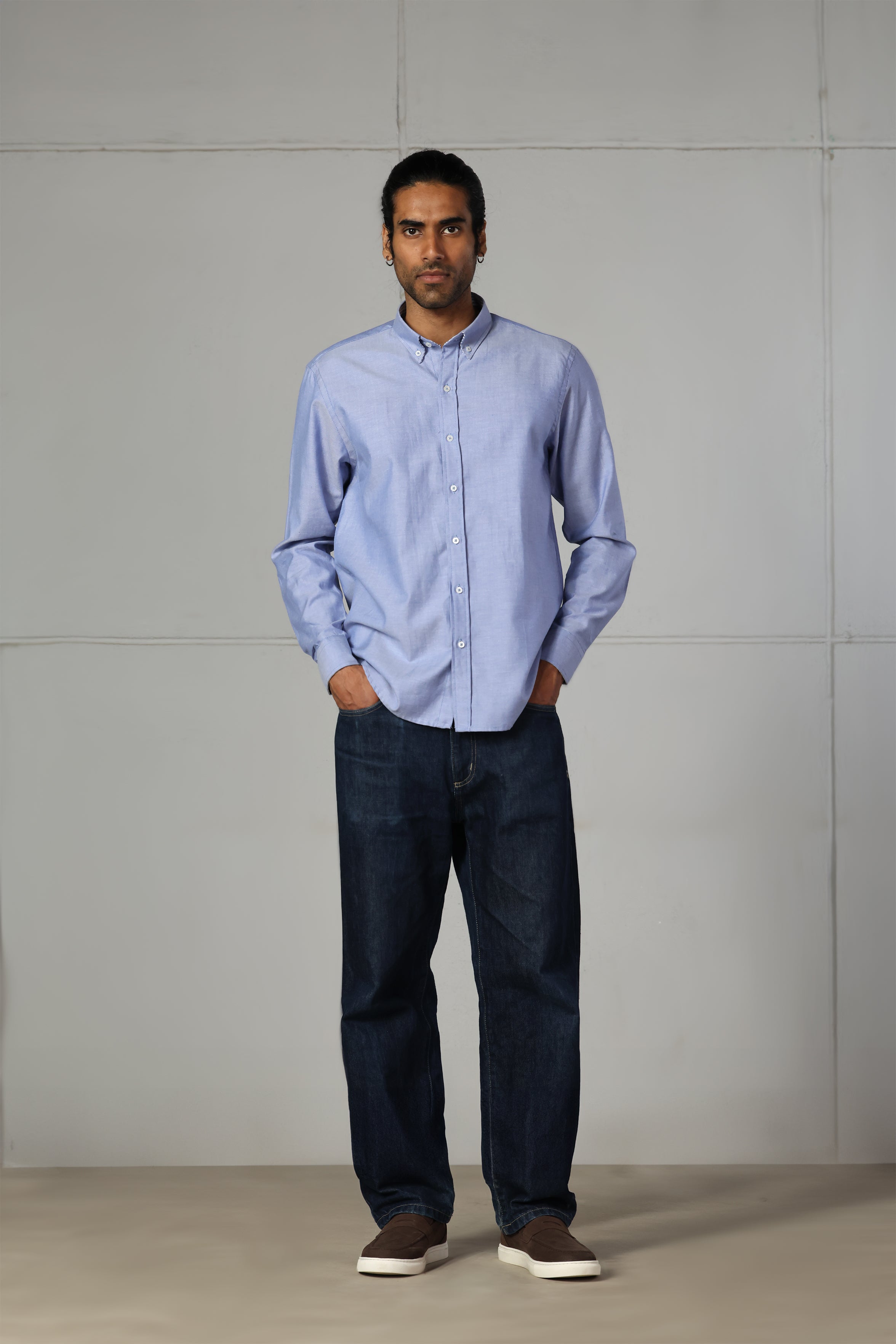 The Signature Light Blue Oxford