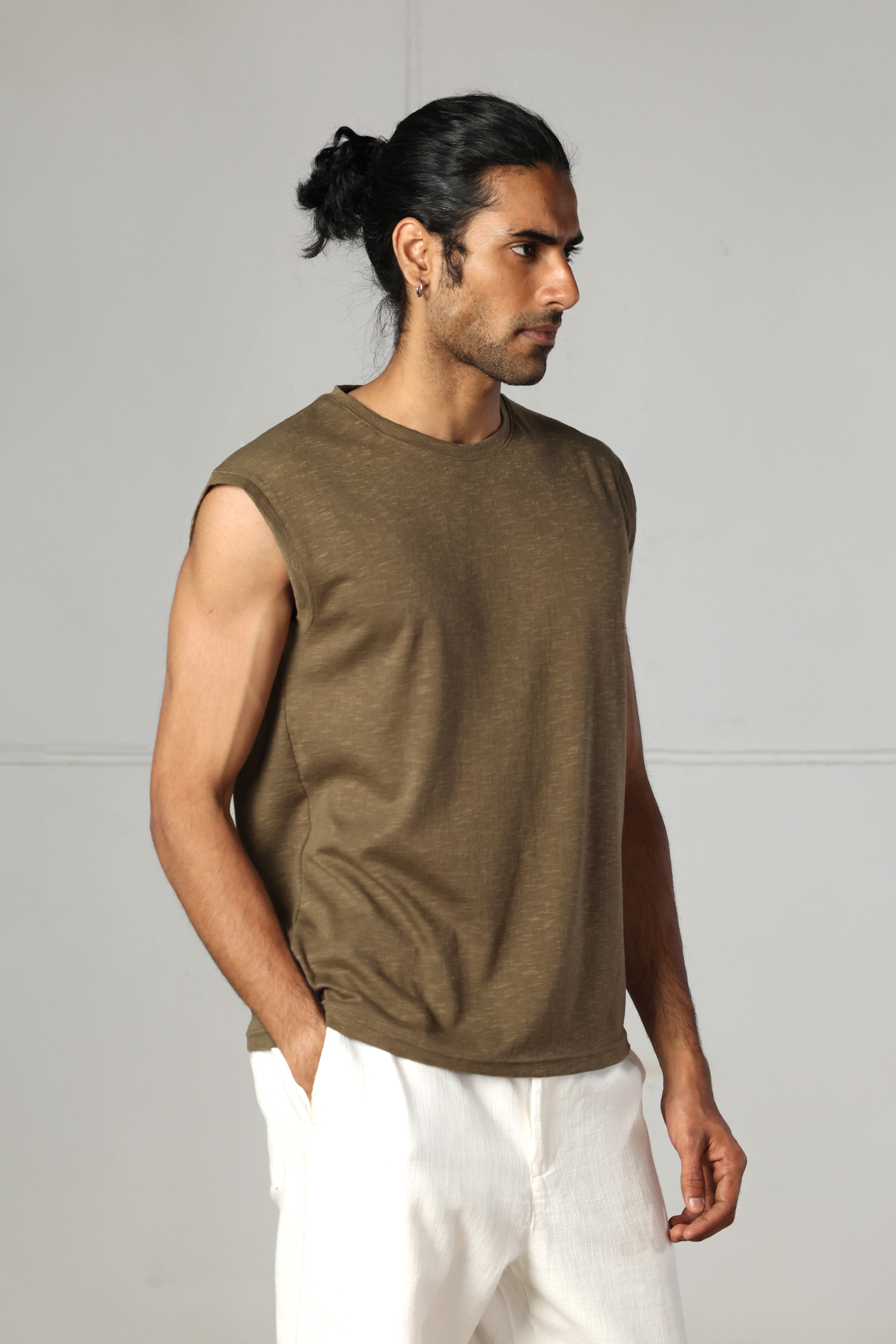 Brown Tank Top